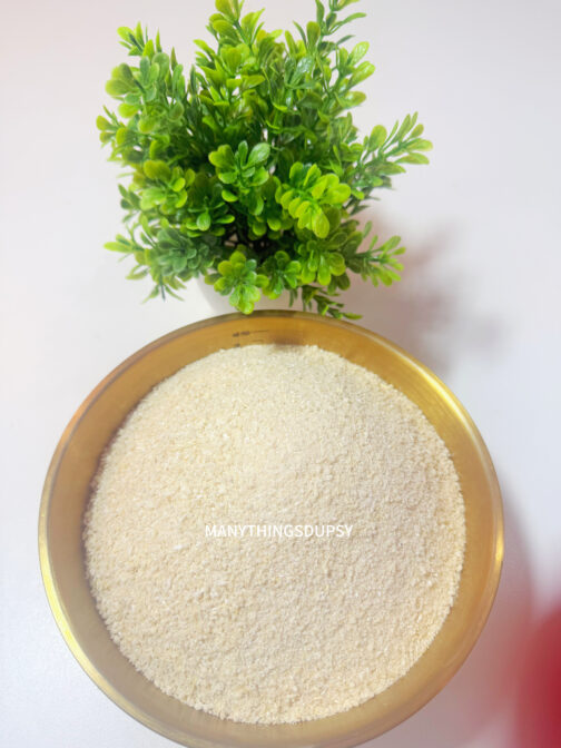 White Crunchy Clean Non Ijebu Garri (Cassava Flakes)